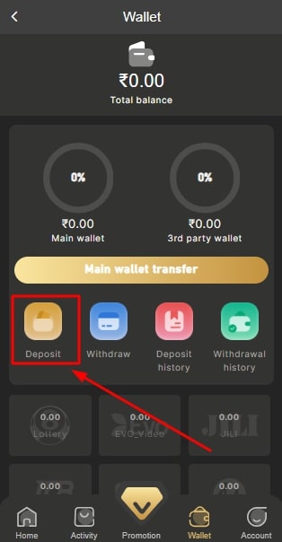Recharge Wallet